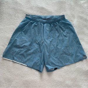 Lululemon Men’s Blue Surge Short Size Medium w/ Liner